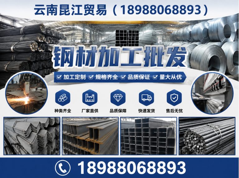 禄劝彝族苗族自治县钢材加工批发展示图